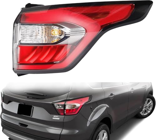 CSRBOOMEE Auto-Rücklicht für Ford Kuga 2017-2019, Stoßfester Auto-Rücklicht-Ersatz,Right Bending Light von CSRBOOMEE