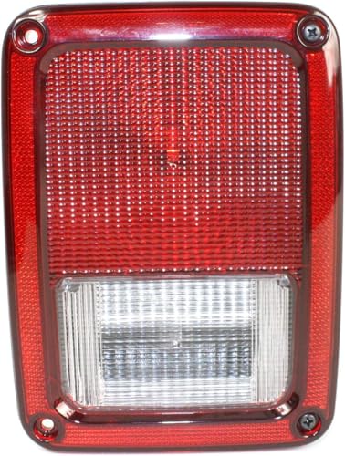 CSRBOOMEE Auto-Rücklicht für Jeep Wrangler 2007-2013, Stoßfester Auto-Rücklicht-Ersatz,Left von CSRBOOMEE