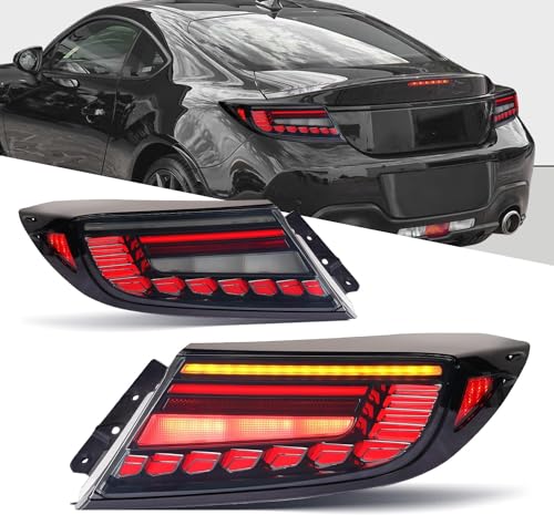 CSRBOOMEE Auto-Rücklicht für Toyota GR86 2022-2023, Stoßfester Auto-Rücklicht-Ersatz,OneColor A Pair von CSRBOOMEE