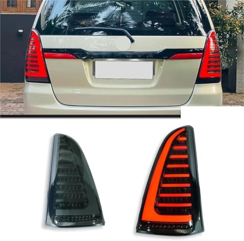 CSRBOOMEE Auto-Rücklicht für Toyota INNOVA 2012-2015, Stoßfester Auto-Rücklicht-Ersatz,OneColor A Pair von CSRBOOMEE