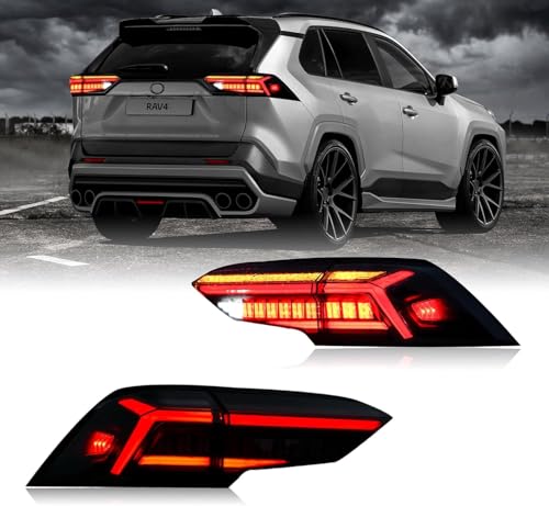 CSRBOOMEE Auto-Rücklicht für Toyota RAV4 2020-2022, Stoßfester Auto-Rücklicht-Ersatz,OneColor A Pair CSRBOOMEE Auto-Rücklicht für Toyota RAV4 2020-2022, Stoßfester Auto-Rücklicht-Ersatz,OneColor A Pair von CSRBOOMEE