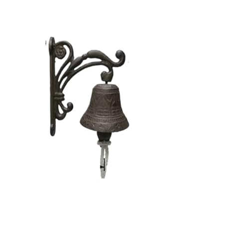 türglocke gusseisen Rustikale Türklingel Garten Gusseisen Haustürklingel Dekorative Wand Vintage Design Eingänge(STYLE 02) von CSSHNL