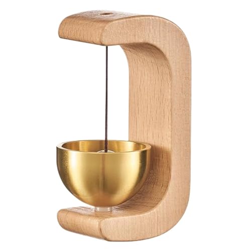 türglocke gusseisen Türklingel Magnetische Ladenbesitzer Front Chime Vintage Holz Hängende Verzierung for Öffnen(Color 2) von CSSHNL