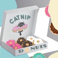 Donut/Donuts Katzenspielzeug - Katzenminze & Silver Vine Blend von CSSJBoutique