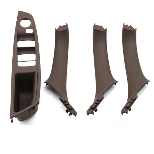 CSSPDM 4 STÜCKE LHD Innen Links Rechts Türgriff Reparatursatz Für 5 Series F10 F11 520i 523i 525i 528i 530i Armlehne Kunststoff(LHD Moka Set12) von CSSPDM