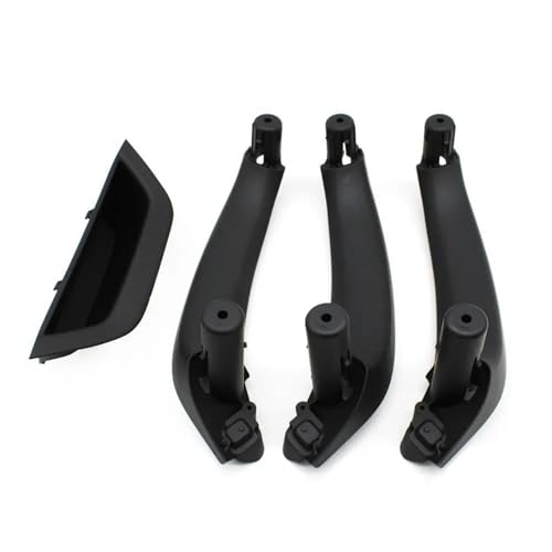 CSSPDM Auto Für X3 X4 F25 F26 4PCS Innengriffabdeckung Türarmlehne Panel Inner Pull Griff Trim 2010-2016 Armlehne Kunststoff(LHD-Black1) von CSSPDM