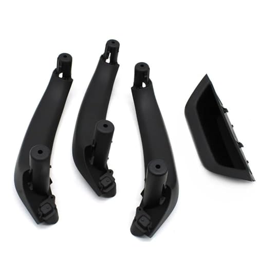 CSSPDM Auto Für X3 X4 F25 F26 4PCS Innengriffabdeckung Türarmlehne Panel Inner Pull Griff Trim 2010-2016 Armlehne Kunststoff(RHD-Black5) von CSSPDM