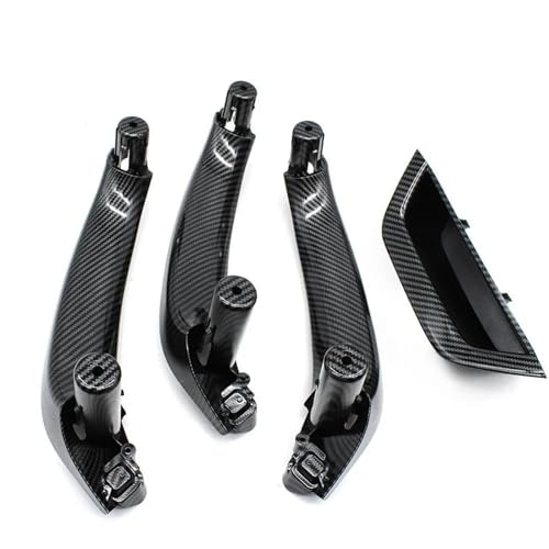 CSSPDM Auto Für X3 X4 F25 F26 4PCS Innengriffabdeckung Türarmlehne Panel Inner Pull Griff Trim 2010-2016 Armlehne Kunststoff(RHD-Carbon Fiber7) von CSSPDM
