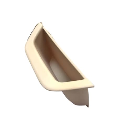 CSSPDM Auto Links Rechts Innen Tür Pull Griff Leder Abdeckung Set Montage Ersatz Für X3 X4 F25 F26 10-16 Armlehne Kunststoff(Right Driver Beige2) von CSSPDM