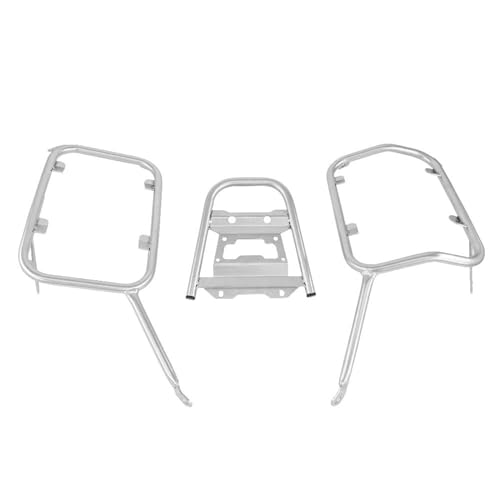 CSSPDM Gepäckträger Für G310GS G310 G 310 GS 2017 2018-2023 Motorrad Top Fall Hinten Träger Regal Unterstützung Halter Halterung Zahnradregal(Silber) von CSSPDM