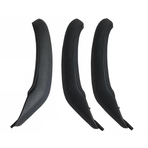 CSSPDM LHD RHD Auto Innen Pull Griff Leder Äußere Abdeckung Trim Ersatz Für X3 X4 10-16 F25 F26 Armlehne Kunststoff(LHD SET Black10) von CSSPDM