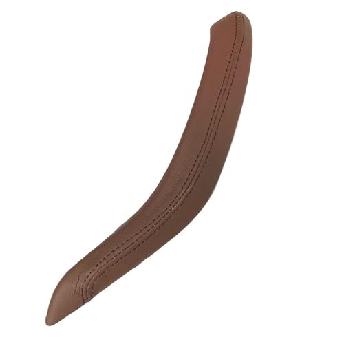 CSSPDM LHD RHD Verbesserte Innentürgriff-Außenlederabdeckungsverkleidung Für X5 X6 F15 F16 2014-2018 Armlehne Kunststoff(Left Red brown3) von CSSPDM