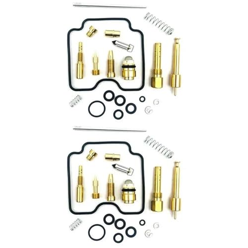CSSPDM Motordichtung 4 Sätze Vergaser Reparatursatz Nadelsitzventil Schwimmerkammer Dichtung Für Y&amaha XJR1300 RP03J 2000-2005 XJR 1300 RP 03 J(Style2) von CSSPDM