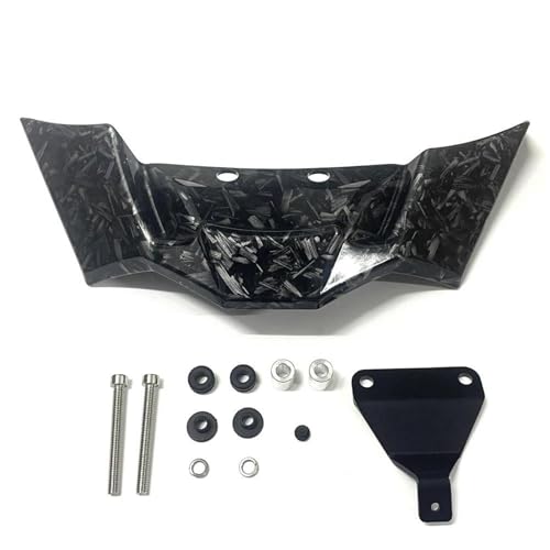 CSSPDM Seitenspoilerzubehör Für B&MW F900R 2021 2022 S1000R 2021 2022 2023 2024 Motorrad Änderung Abtrieb Nackt Frontal Spoiler Alerones Kit(Type D) von CSSPDM
