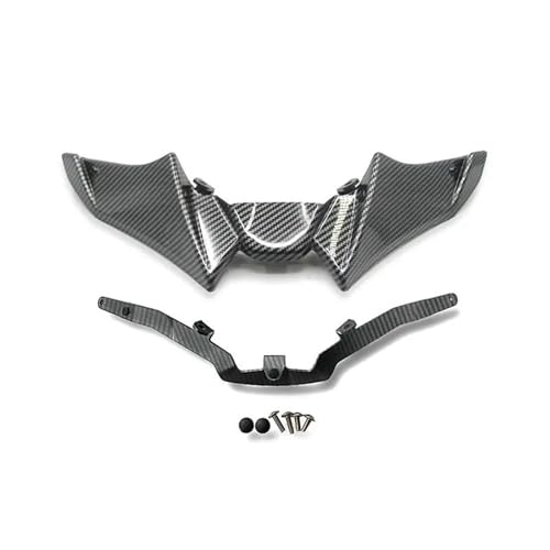 CSSPDM Seitenspoilerzubehör Für Y&amaha MT-09 SP 2021 2022 2023 2024 Motorrad Naked Front Spoiler Winglet Aerodynamische Flügel Kit Spoiler Teile(Type A) von CSSPDM