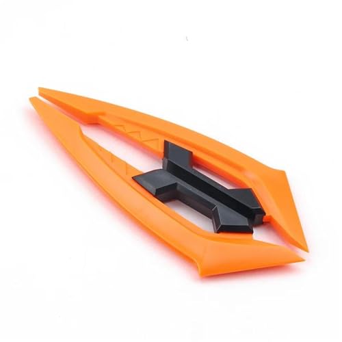CSSPDM Seitenspoilerzubehör Motorrad Frontverkleidung Winglets 1 Paar Universal Seitenspoiler Dynamische Flügelaufkleber Motorrad Winglet Aerodynamische(Type F) von CSSPDM