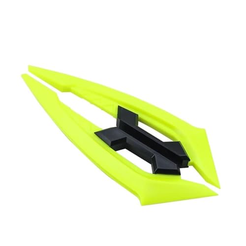 CSSPDM Seitenspoilerzubehör Motorrad Frontverkleidung Winglets 1 Paar Universal Seitenspoiler Dynamische Flügelaufkleber Motorrad Winglet Aerodynamische(Type I) von CSSPDM
