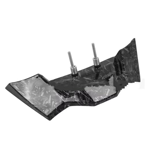 CSSPDM Seitenspoilerzubehör Motorrad Für B&MW S1000R 2021 2022 2023 M1000R 2023-2024 Flügel Verkleidung Abtrieb Nackt Vorne Aerodynamische Spoiler Winglet(Type C) von CSSPDM