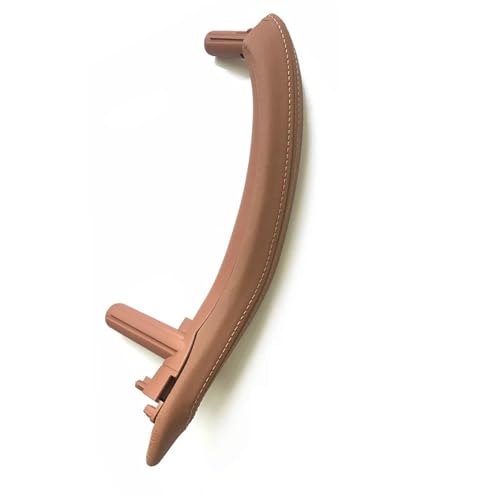 CSSPDM Verbesserte linke und rechte Innentürgriffbaugruppe mit äußerer Lederabdeckung für X5 X6 F15 F16 2014–2018 Armlehne Kunststoff(Left Champagne11) von CSSPDM