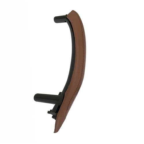 CSSPDM Verbesserte linke und rechte Innentürgriffbaugruppe mit äußerer Lederabdeckung für X5 X6 F15 F16 2014–2018 Armlehne Kunststoff(Left Red5) von CSSPDM
