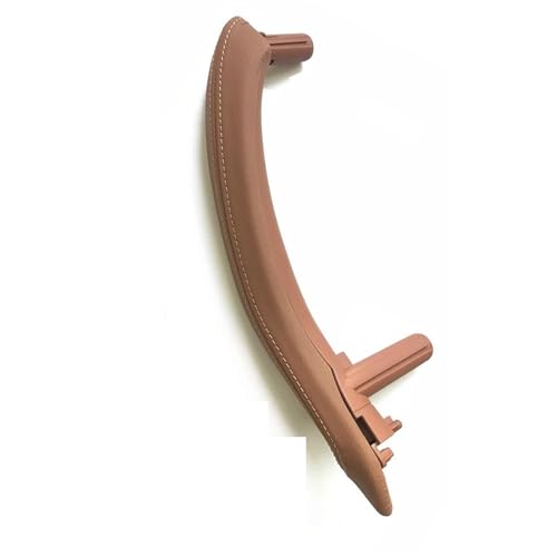 CSSPDM Verbesserte linke und rechte Innentürgriffbaugruppe mit äußerer Lederabdeckung für X5 X6 F15 F16 2014–2018 Armlehne Kunststoff(Right Champagne12) von CSSPDM