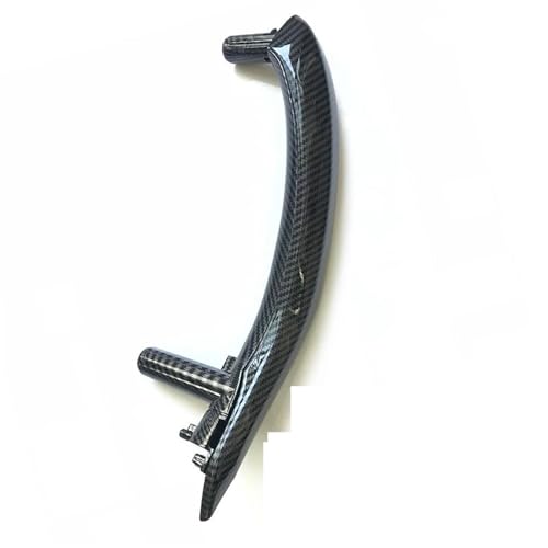 Verbesserte linke und rechte Innentürgriffbaugruppe mit äußerer Lederabdeckung für X5 X6 F15 F16 2014–2018 Armlehne Kunststoff(Left Carbon fiber13) von CSSPDM