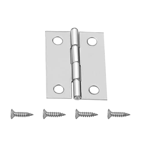 CSSQCSSUANB Klappscharniere, Scharnier, Türscharniere 2 x 4 x 6 x 8 x 10 x 12 x 38,28 mm, Edelstahl, 1,5 Zoll, Falttürscharniere, Hardware (Farbe: 6 Stück, Größe: 8 Stück)(8pcs) von CSSQCSSUANB