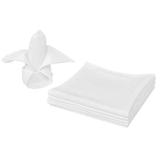 Servietten, Stoffservietten Home & Garden 100 Servietten weiß 50 x 50 cm Servietten, Stoffservietten Home & Garden 100 Servietten weiß 50 x 50 cm von CSSQCSSUANB