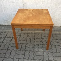 Vintage Jitona Ausziehbarer Esstisch Mid Century 70Er Jahre Holz 80cm-130cm von CSSRretro