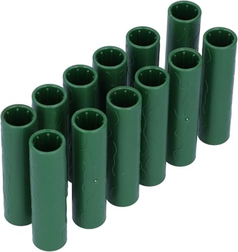 12 x Gartenpfahl-Verbindungsrohr, 11 mm Innendurchmesser, Verbindungsrohr, Ranken, Kletterpflanzen, Stützpfähle, Verbinder, Gartenzubehör 12 x Gartenpfahl-Verbindungsrohr, 11 mm Innendurchmesser, Verbindungsrohr, Ranken, Kletterpflanzen, Stützpfähle, Verbinder, Gartenzubehör von CSXMONEY