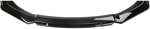 CSYKKL Auto Frontlippe Frontspoiler für Infiniti QX70 2013-2022 2023 2024 2025,ABS Kratzfest Kollisionssicher Front stoßstangen Lippenspoiler Flügel Exterieur Zubehör,A-GlossBlack von CSYKKL