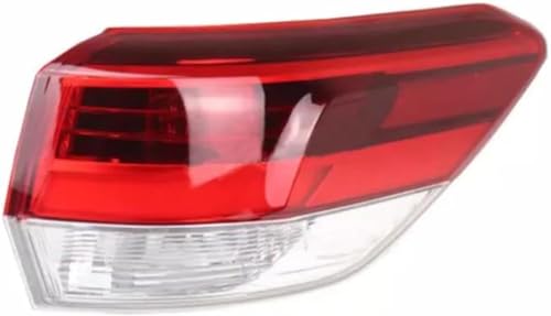 CSYKKL Auto Rückleuchten Rücklicht für Toyota Highlander 2017-2019,Rücklicht Links und Rechts,Bremslicht und Signallicht hinten Komplettsatz Ersetzen Zubehör,Outer Right von CSYKKL