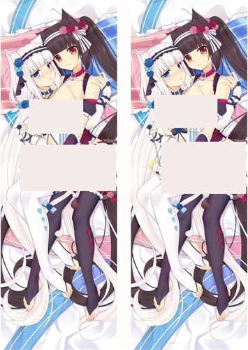 CSYKKL Dekokissen Umarmungskissen Bezug Doppelseitige Muster Druck Pillowcase Manga Dakimakura Kissenhülle,Anime Kissenbezug,Shortplush-50cm*150cm von CSYKKL