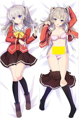 CSYKKL Dekokissen Umarmungskissen Bezug Doppelseitige Muster Druck Pillowcase Manga Dakimakura Kissenhülle,Anime Kissenbezug,Shortplush-50cm*150cm von CSYKKL