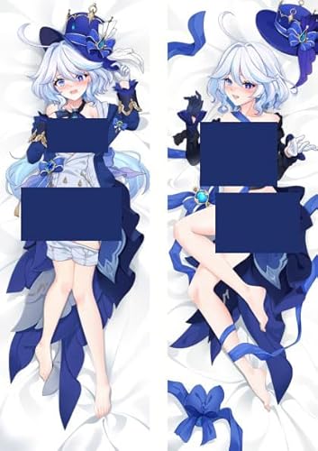 CSYKKL Für Genshin Impact Umarmungskissen Bezug Doppelseitige Muster Druck Pillowcase Manga Dakimakura Kissenhülle,Seitenschläferkissen Kissenbezug,Shortplush-60cm*180cm von CSYKKL