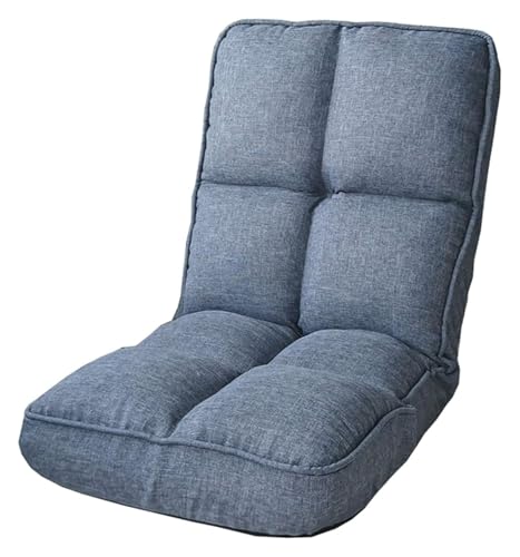 Bodenstuhl Faltbar, Bodenstuhl mit Verstellbarer, Faltbarer Computerstuhl, leicht zu entfernen und zu waschen, for Schlafzimmer und Wohnzimmer(Huise) von CSYQPDMBDL