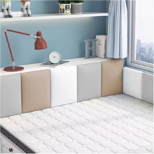 CSYQPDMBDL Anti-Kollisions-Wandpolsterung, Gepolsterte Wandpaneele, Wandaufkleber, schalldichtes weiches Kissen for Schlafzimmer(120x30cm) von CSYQPDMBDL