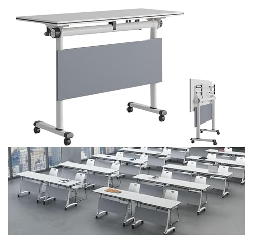 CSYQPDMBDL Besprechungstisch klappbar, Mobiler Flip-Top-Schulungstisch for Büro-Klassenzimmer(1 Pack) von CSYQPDMBDL
