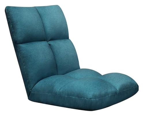 CSYQPDMBDL Bodenstuhl Faltbar, Bodenstuhl mit Verstellbarer, Computerstuhl auf Einzelbett 5-Gang-Einstellung for Erkerfenster-Schlafzimmer(Malachite Green) von CSYQPDMBDL