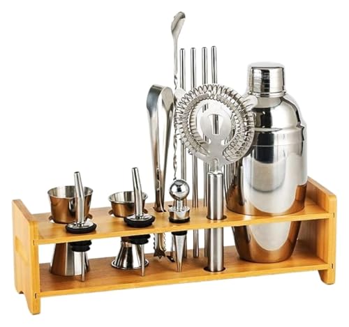 CSYQPDMBDL Cocktail Shaker Set, Cocktail Set, Cocktail Shaker Set Edelstahl Barkeeper Mixer Bartending Werkzeug von CSYQPDMBDL