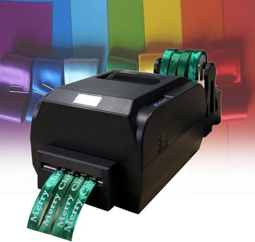 CSYQPDMBDL Digitale Satinband-Druckmaschine, 4-reihiger digitaler Farbbanddrucker, Folienprägungsfarbbanddruckmaschine, unterstützt viele Sprachen von CSYQPDMBDL