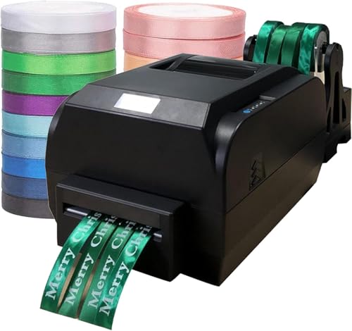 CSYQPDMBDL Digitale Satinband-Druckmaschine, Druckstärke einstellbar, 200 DPI Druckauflösung, Computersteuerung, mit Farbbandhalter von CSYQPDMBDL