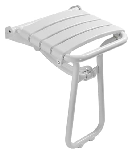 CSYQPDMBDL Duschklappsitz Für Wandmontage, Klappbare Sitzbank zur Wandmontage for die Dusche, klappbarer Duschstuhl zur Wandmontage for die Innendusche(Brown) von CSYQPDMBDL