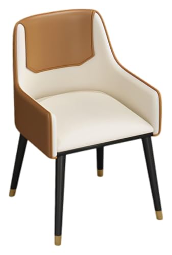 CSYQPDMBDL Esszimmerstühle, Esszimmerstühle, Esszimmerstuhl – hohe Rückenlehne, weiche Sitze und Metallbeine – Wohnzimmer, Küche, Schlafzimmer, Büro, Hotels, Geschäft von CSYQPDMBDL