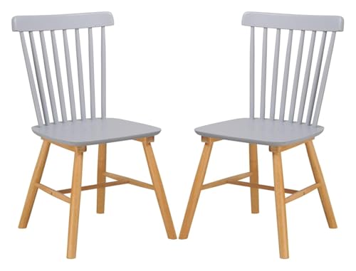 CSYQPDMBDL Esszimmerstühle, Esszimmerstuhl, Esszimmerstühle 2er-Set for Küche und Esszimmer, Terrasse(Grey) von CSYQPDMBDL