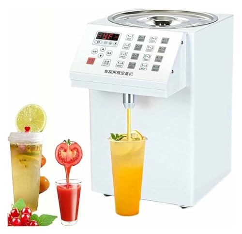 CSYQPDMBDL Fruktose Dosiermaschine, Fructose-Dosiermaschine, Kommerzieller Fruktose- und Zuckersirupspender for Bars, Büros und Cafés von CSYQPDMBDL