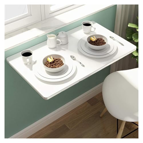 CSYQPDMBDL Klapptisch, Wandklapptisch, Wandtisch, Schreibtisch, Wandmontage, Computer-Schreibtisch mit Montagezubehör (90 x 30 cm) von CSYQPDMBDL