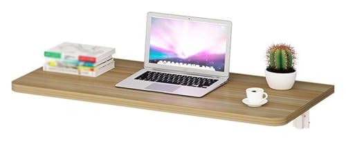 CSYQPDMBDL Klapptisch für die Wand, klappbarer Wandtisch, klappbarer Tisch, Klapptisch, Arbeitsplatzregal mit verstellbaren Stahlhalterungen (70 x 40 cm (27,6 x 15,7 Zoll)) von CSYQPDMBDL