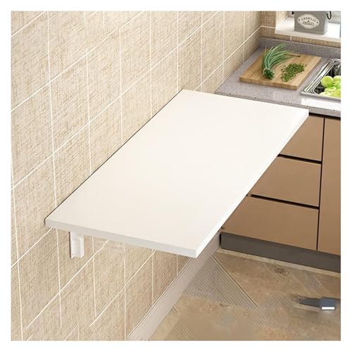 CSYQPDMBDL Klapptisch für die Wandmontage, faltbare hängende Werkbank, faltbarer Esstisch, Werkbank mit Platten (60 x 40 cm) von CSYQPDMBDL