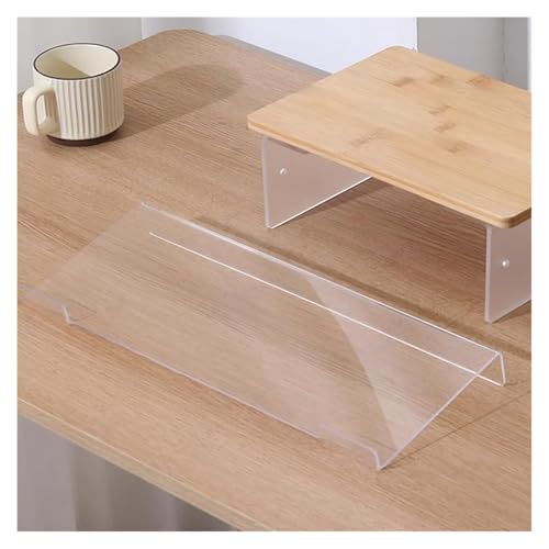 CSYQPDMBDL Tastaturablage, Tastaturschublade, Geneigter Tastaturständer, Tastaturhalter, Computer-Tastaturablage(Clear) von CSYQPDMBDL